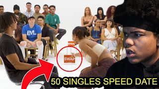 50 Singles Speed Date In Front Of Strangers IRL Part 2 [upl. by Adlih]