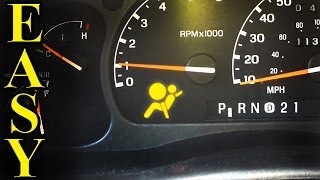 Air Bag Light Flashing How to diagnose and fix [upl. by Atiugram]