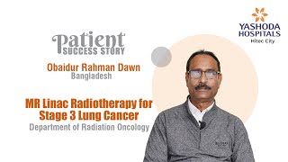 MR Linac Radiotherapy for Stage 3 Lung Cancer  Yashoda Hospitals Hyderabad [upl. by Stannwood210]