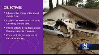 Boulder Creek woman says prematurely evacuating ahead of winter due to debris flow threat [upl. by Weir]