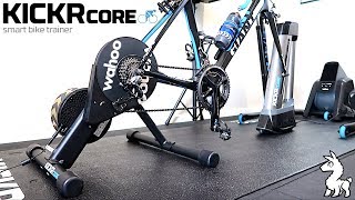 Wahoo Kickr CORE Smart Trainer Details  Unboxing  Setup  Ride Review [upl. by Arima]