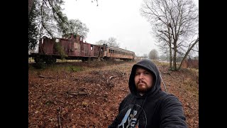 The ABANDONED Railroad of Hartwell  Forgotten Train Cars FOUND [upl. by Kirsten]