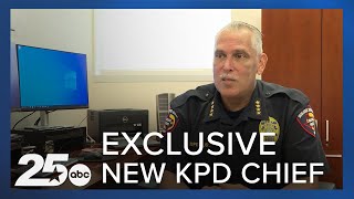 25 News sits down with the new Killeen Police Chief  Exclusive [upl. by Ahsieket]