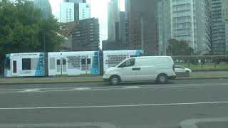 OzSale tram D1 3501 St Kilda Road [upl. by Namara]