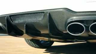 Mercedes Benz C63 AMG Coupe Exhaust  Vorsteiner [upl. by Nagaem150]