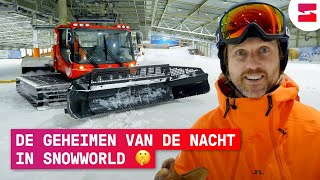 Hoe de pistes élke nacht worden geprepareerd in SnowWorld  Wintersport Explainer [upl. by Airliah269]