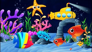 Lullaby For Babies To Fall Asleep 💤 Relaxing Nursery Rhyme ✨ Baby Sleep Music amp Fishes Animation 💖🐠 [upl. by Ahsilif]