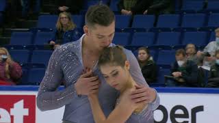 Anastasia MISHINA  Aleksandr GALLIAMOV FS 08102021 Finlandia Trophy 2021 [upl. by Darlleen113]