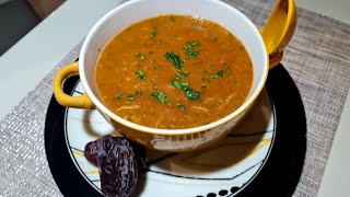 SOUPE MAROCAINE  HARIRA  RECETTE AVEC ou SANS THERMOMIX [upl. by Orms]