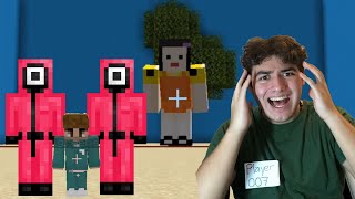 SQUID GAME IN MINECRAFT WITH AXELGREENEYES [upl. by Ellenad]