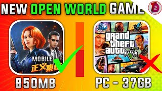 New Online amp Offline Open world game like GTA V  GTA 5 mobile alternative [upl. by Behre789]