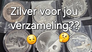 €500 euro zilver munten unboxing🤤 [upl. by Nwahsyt816]