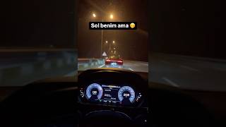 Audi vs Porsche top speed fastdriver night snap [upl. by Enyawal]