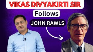 Vikas Divyakirti Sir follows John Rawls  Who was he upsc [upl. by Nerti]