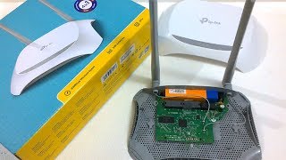 TP Link Router  Unboxing  Disassembly TLWR840N [upl. by Chara]