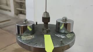 Exp1  Torsional Pendulum Experiment  1st semester  Anna University Syllabus [upl. by Dreddy]