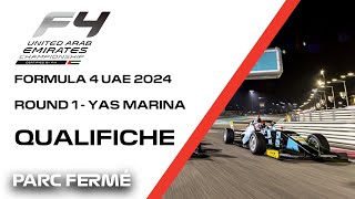 Formula 4 United Arab Emirates 2024  Round 1 Yas Marina  Qualifiche [upl. by Irneh]