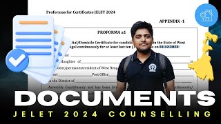 JELET 2024 COUNSELLING DOMICILE CERTIFICATE  HOW TO MAKE IT  DOCUMENTS [upl. by Namolos]