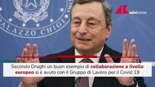 Recovery Draghi quotReprimere infiltrazioni criminaliquot [upl. by Avictor]