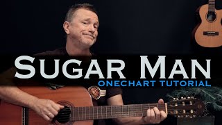 Sugar Man Rodriguez guitar lesson tutorial free tab [upl. by Shirley]