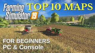 The Top 15 BEST Maps In Farming Simulator 19 [upl. by Ardnovahs659]