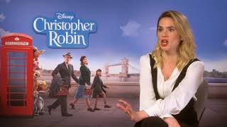 Christopher Robin star Hayley Atwell was an quoteccentric little kidquot  Cineworld interview [upl. by Yvonne]