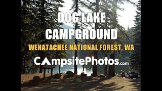 Dog Lake Campground Wenatchee National Forest Washington [upl. by Barby]