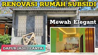 Renovasi rumah subsidi type 3672 dua lantai [upl. by Lamoureux207]