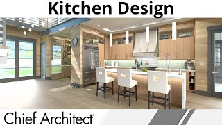 Creating a Kitchen using Chief Architect Software [upl. by Osana139]