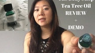 Review  Demo Body Shop Tea Tree Oil [upl. by Francie417]