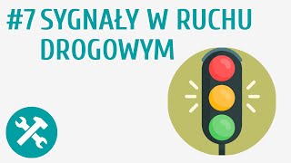 Sygnały w ruchu drogowym 7  Rowerzysta w ruchu drogowym [upl. by Neelhtac]