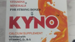 Kyno sachets uses in urdu Essential vitamins Minerals for strong bones vitaminc [upl. by Sibbie]