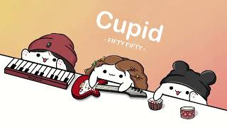 FIFTY FIFTY 피프티피프티  Cupid cover by Bongo Cat ️🎧 [upl. by Aiz]