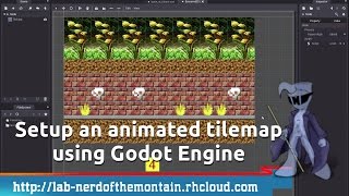 setup an animated tilemap using shader  mapa de tilkes animado  eng sub [upl. by Woodruff]