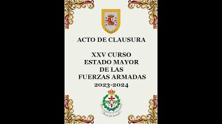 Acto de Clausura XXV CEMFAS [upl. by Parks]