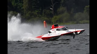 2023 NZ National Powerboat Champs  GP Hydroplane Heat 3 [upl. by Faun370]