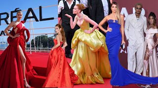 Top 10 Glamorous Looks from Cannes 2024  Red Carpet Fashion Review [upl. by Carmencita]