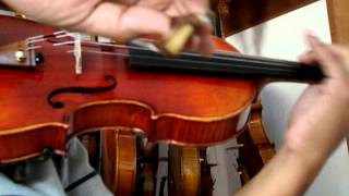 Violino Nicolai Amati 1628 Ajuste Luthier Carlos Joseph [upl. by Lamraj]