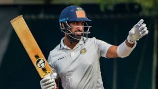 Cheteshwar Pujara eclipses Brian Laras first class record continues to plunder runs in redball cr [upl. by Nosoj72]