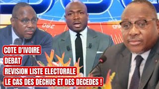 🛑COTE D’IVOIRE🇨🇮👉🏿DÉBAT👉🏿RÉVISION LISTE ÉLECTORALE 👉🏿LE CADS DES DÉCHUS ET DES DÉCÈDES ‼️ [upl. by Levin]