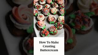 How to Make Buttercream Perfect for Decorating and Russian Piping Tips  shorts [upl. by Inanak]