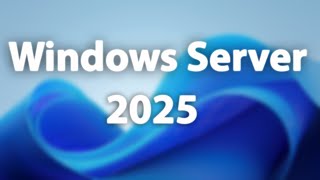 Windows Server 2025 24H2 Standart Ön İzleme Sürümü [upl. by Anirbus828]