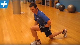 Physio Lunge for VMO  Glute Activation in Knee Rehab  Feat Tim Keeley  No1  Physio REHAB [upl. by Tsan]