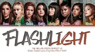 The Barden Bellas Pitch Perfect 2 – Flashlight Color Coded Lyrics EngRomHan [upl. by Sauer]