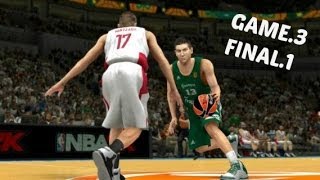 NBA 2K14ΥΠΕΡΟΧΟΣ ΑΓΩΝΑΣGreek Finals Game 3OlympiakosPanathinaikos 2013 [upl. by Onitnerolf]