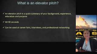 Military Spouse Lunch and Learn Elevator Pitch FB Video [upl. by Ferrand]