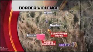 Nogales Arizona Police Chief Talks About Increase in Violence at Border [upl. by Wenona]