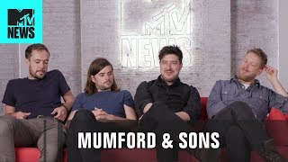 Mumford amp Sons on Their New Album ‘Delta’  MTV News [upl. by Bobinette]