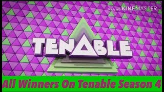 All Winners On Tenable Season 4 [upl. by Ahsinrats535]