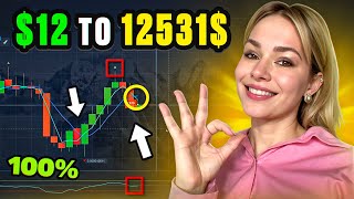 12 to 12531 on binary options  Best binary options strategy 2024 livetrading [upl. by Mylan]